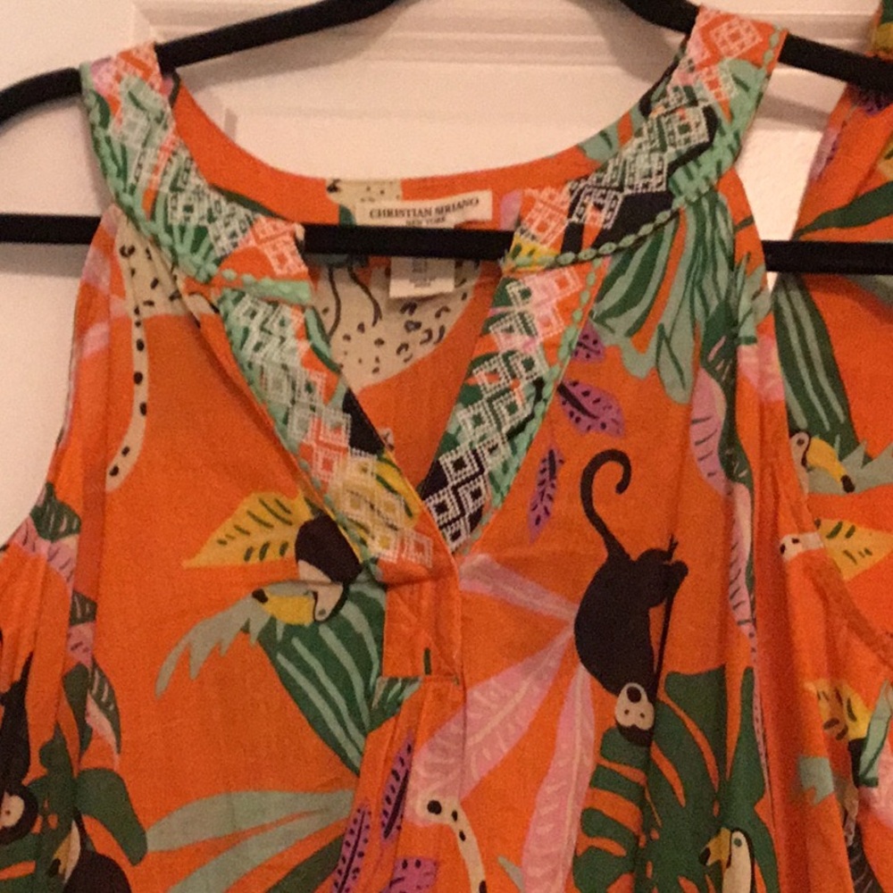 Christian Sirano 2 pc all cotton print set - Picture 2 of 3